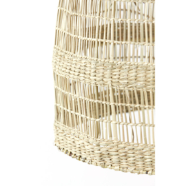 Hanglamp Ø50x57 cm SAGAR zeegras naturel