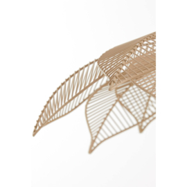 Hanglamp Ø72x29 cm PAVAS mat beige