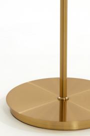 Vloerlamp 4L E14 42x20x182 cm MAGDALA glas bruin+goud