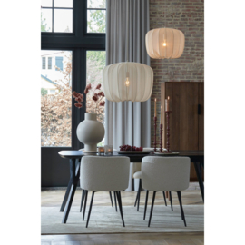 Hanglamp Ø60x45 cm PLUMERIA zand