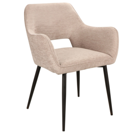 PTMD-Fallax Chair Cream Aura - Black Leg