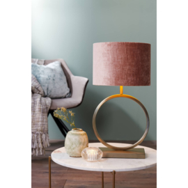 Lampvoet 30x13x37 cm LIVA licht goud