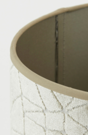 Kap cilinder 30-30-21 cm KASSEI beige