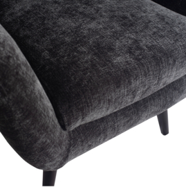 Fauteuil Donny Antraciet  - Ptmd Collection