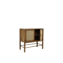 Kast 88x40x84 cm NIPAS hout bruin