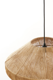 Hanglamp Ø60x37 cm MALLOW jute naturel