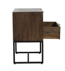 Kast 60x40x70 cm MEAVE hout donker bruin