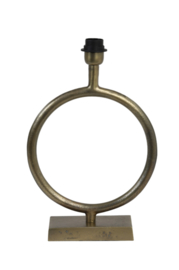 Lampvoet 30x12,5x42 cm LIVA ruw antiek brons