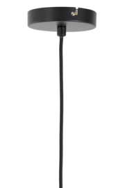Hanglamp Ø50x37,5 cm PLUMERIA zwart