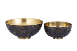 Loder Gold Horn shiny bowl natural horn mosaic SV2