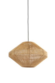 Hanglamp Ø50x31 cm MALLOW jute naturel