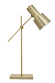 Tafellamp 25x15x68-82 cm PRESTON antiek brons