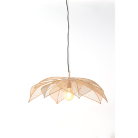 Hanglamp Ø72x29 cm PAVAS mat beige