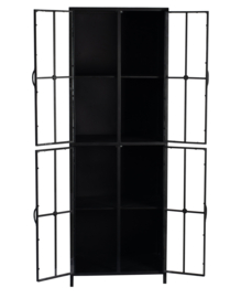 PTMD- Cave Black iron cabinet high