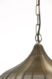 Hanglamp Ø36x40 cm ALVARO antiek brons