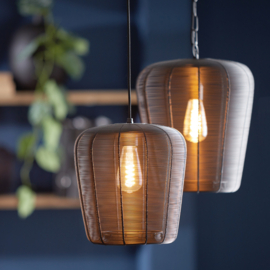 Hanglamp Ø31x37 cm ADETA mat zwart