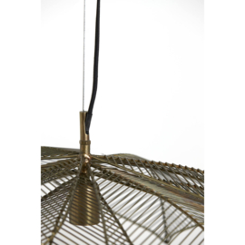 Hanglamp Ø72x29 cm PAVAS antiek brons