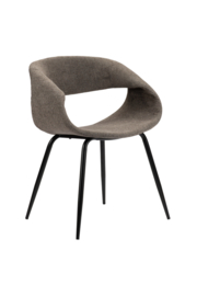 Eetkamerstoel Whale Taupe - Pole to Pole