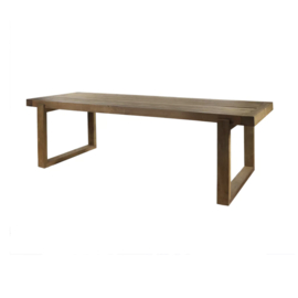 ANDALUCIA - tafel - gerecycleerd hout - L 300 x W 100 x H 76 cm - naturel
