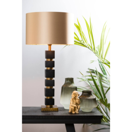 Kap cilinder 40-40-25 cm MONACO goud