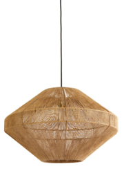 Hanglamp Ø60x37 cm MALLOW jute naturel