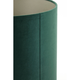 Kap cilinder 40-40-30 cm VELOURS dutch green