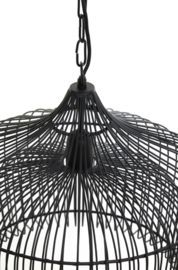 Hanglamp Ø58x47 cm KRISTEL mat zwart