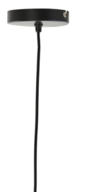 Hanglamp Ø46x69 cm OLAKI rotan zwart