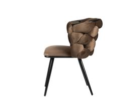 Rock Chair Velvet Bronze