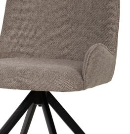 Leander Beige dining chair - PTMD Collection