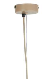 Hanglamp Ø45x45 cm RILANA mat beige