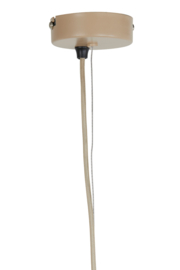 Hanglamp Ø56x55 cm RILANA mat beige