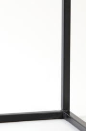 Side table S/2 100x30x70+120x40x82 cm BRYSON hout bruin-zwrt