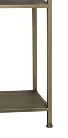 Side table 141x37x81 cm YVANA antiek goud