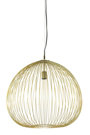 Hanglamp Ø56x55 cm RILANA licht goud