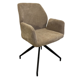 Storm Rotating Chair Brown
