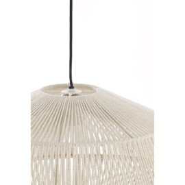 Hanglamp Ø49x30 cm DEYA crème