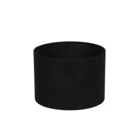 Kap cilinder 30-30-21 cm LIVIGNO zwart