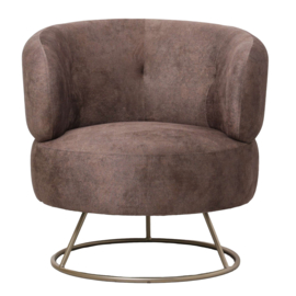 Fauteuil Carice Bruin - Ptmd Collection