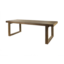 ANDALUCIA - tafel - gerecycleerd hout - L 240 x W 90 x H 76 cm - naturel