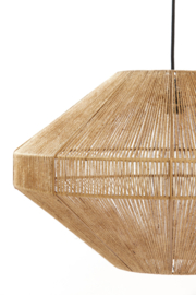 Hanglamp Ø60x37 cm MALLOW jute naturel