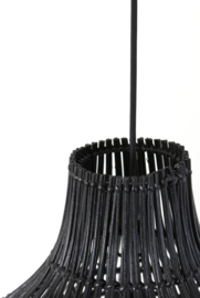 Hanglamp Ø50x51,5 cm PACINO rotan zwart