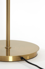 Vloerlamp 3L E14 38x20x162 cm MAGDALA glas bruin+goud