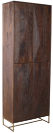 Onyx Cabinet brown 4 drs - PTMD