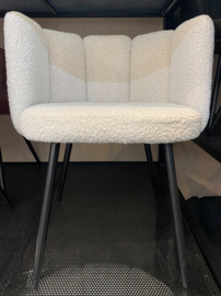 High five chair white pearl (boucle)