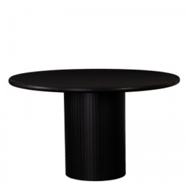 WILMINGTON DINING TABLE BLACK W130/D130/H77