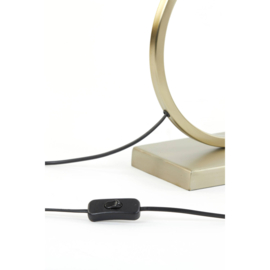 Lampvoet 30x13x37 cm LIVA licht goud