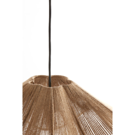 Hanglamp Ø48x19 cm FODARA jute naturel