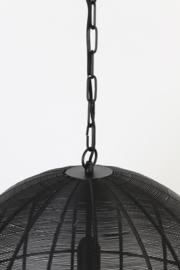 Hanglamp Ø50x54 cm AMARAH mat zwart