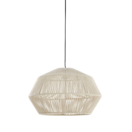 Hanglamp Ø49x30 cm DEYA crème